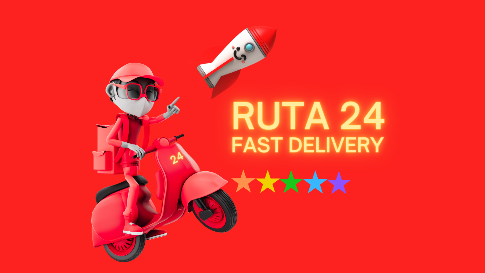 Ruta 24 Fast Delivery Logo