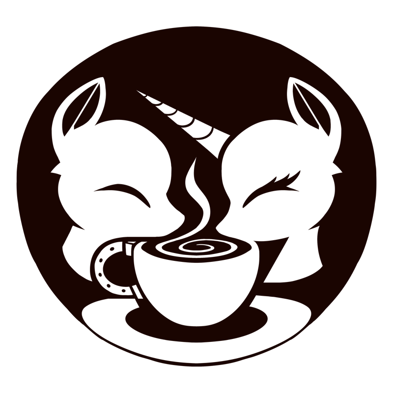 Café com Pôneis Logo