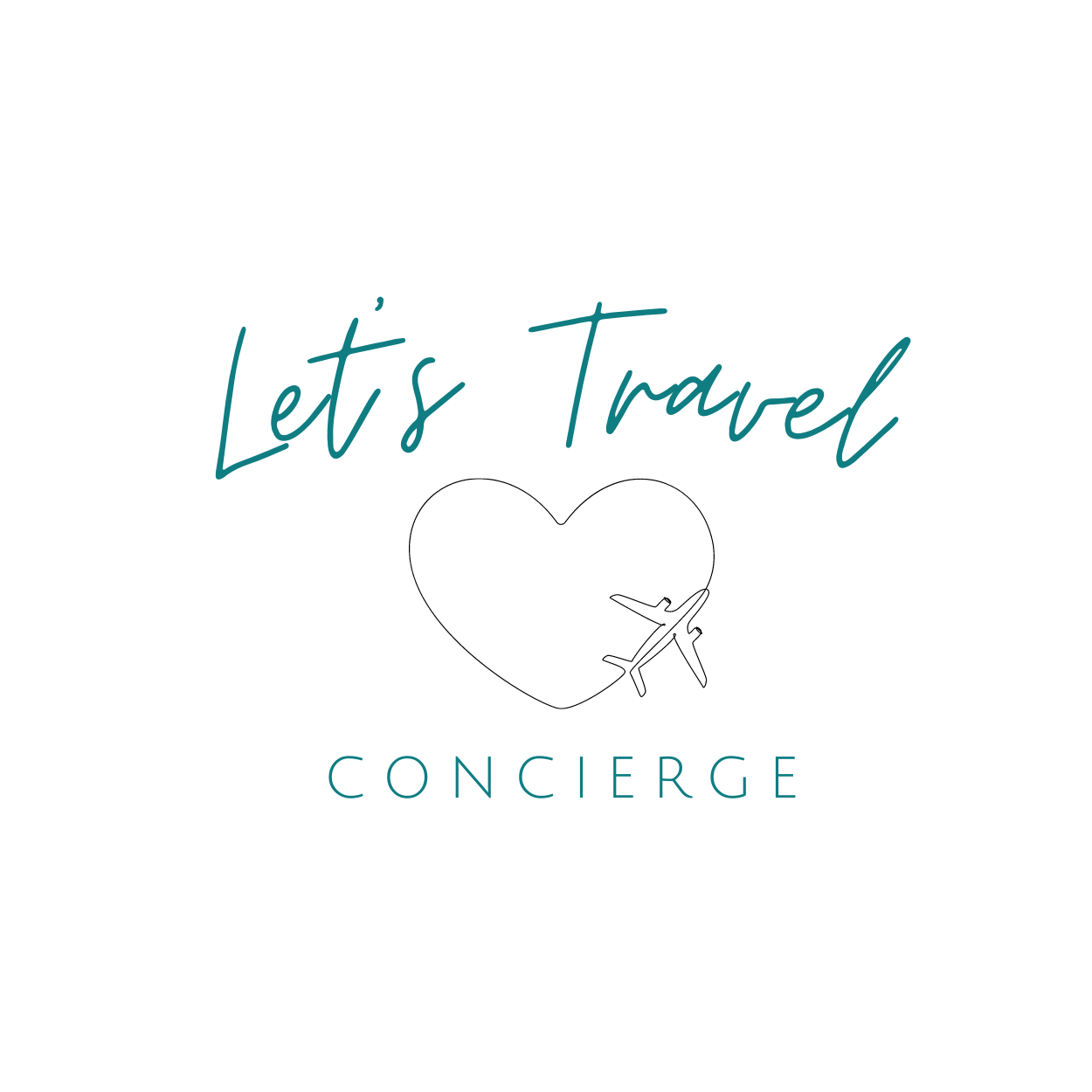 Let's Travel Concierge Logo