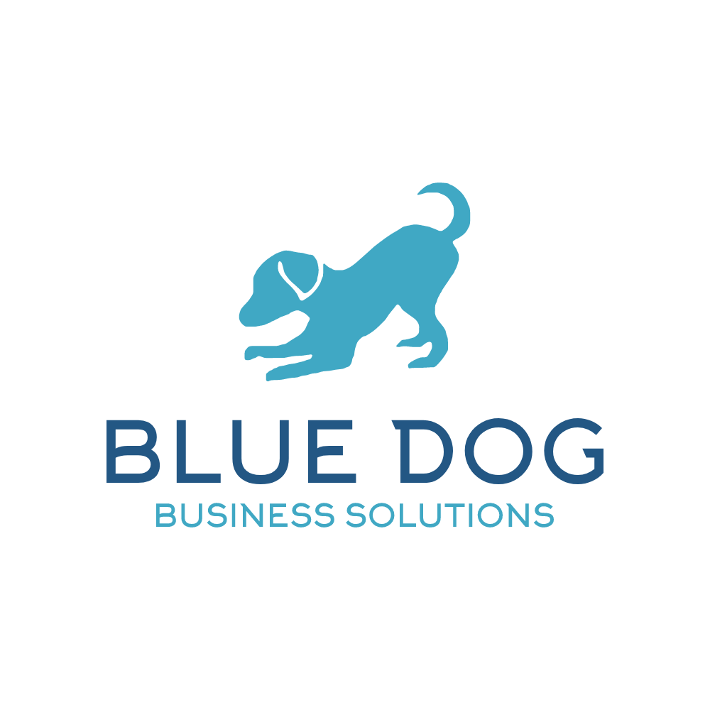 BlueDog  Business Solutions Logo