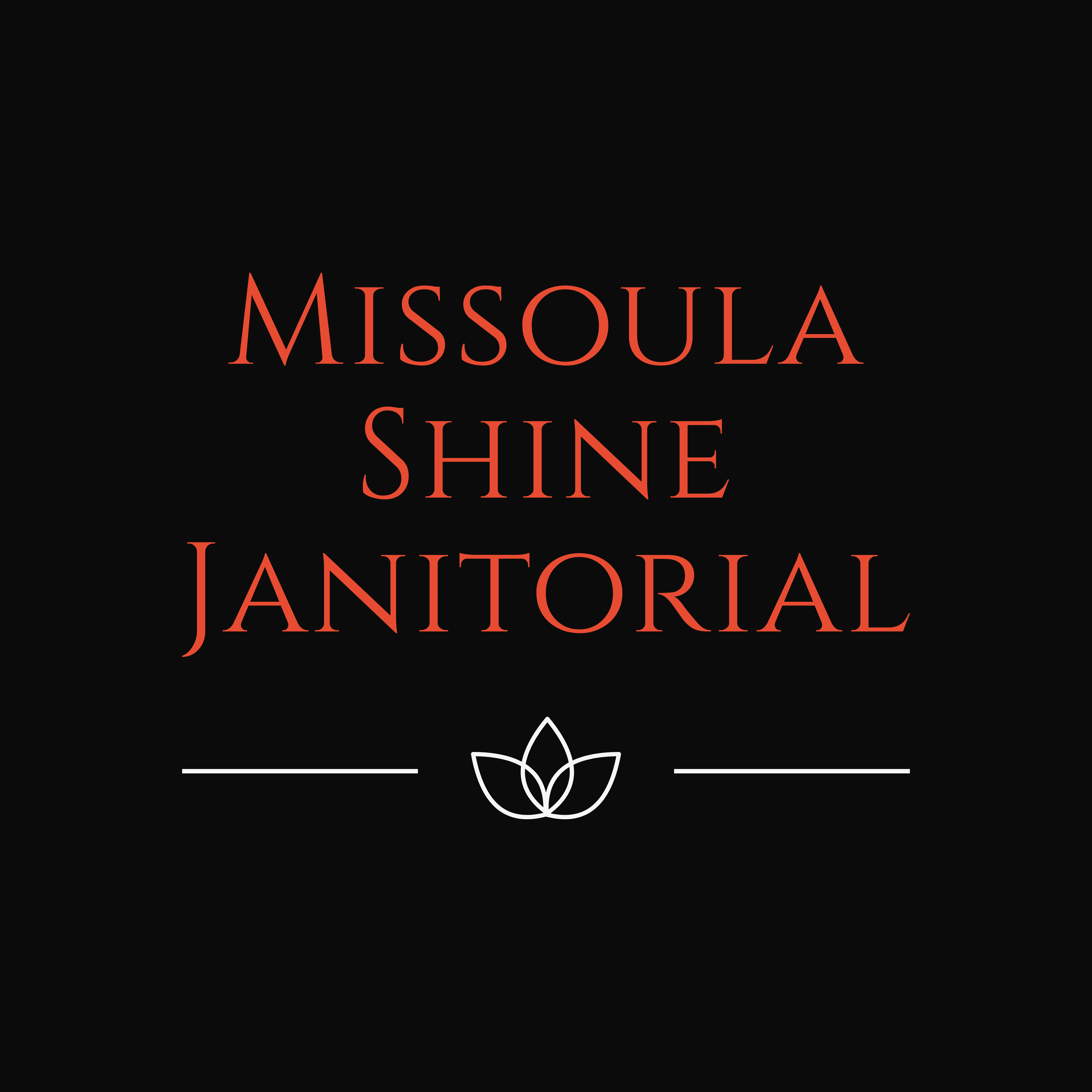 Missoula Shine Janitorial Logo