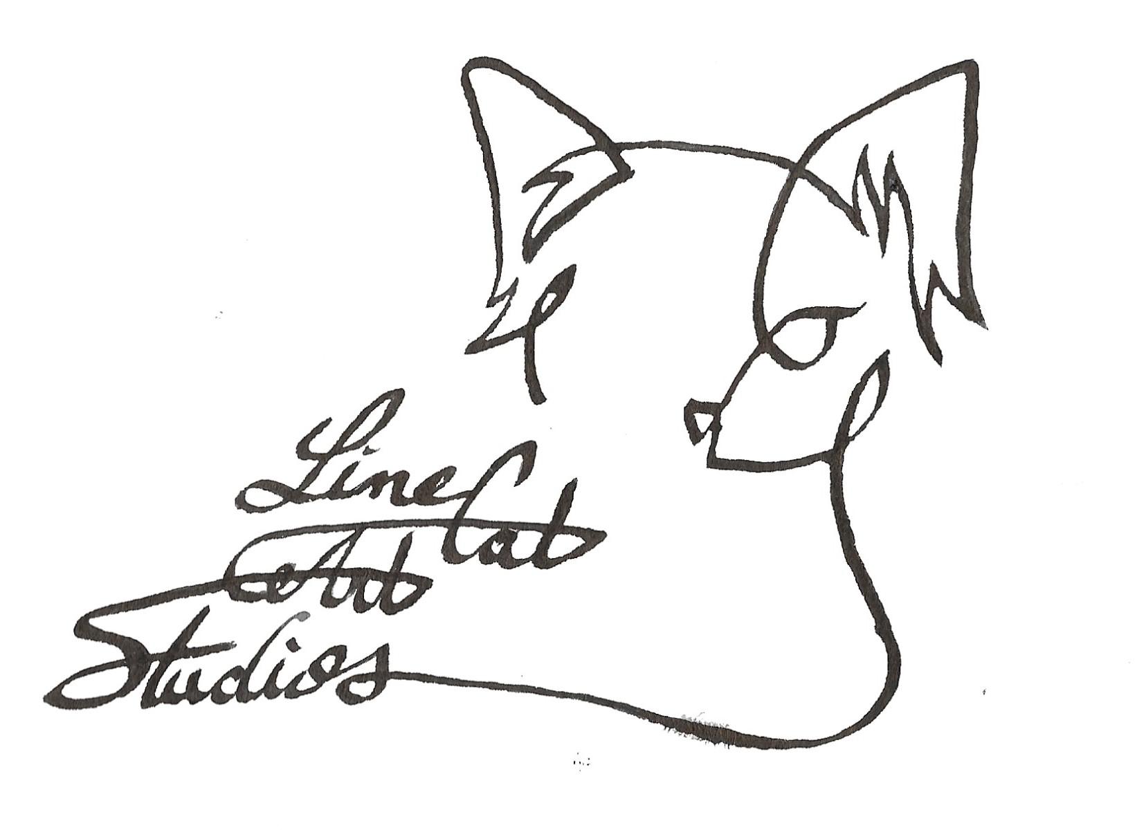 Line Cat Art Studios Logo