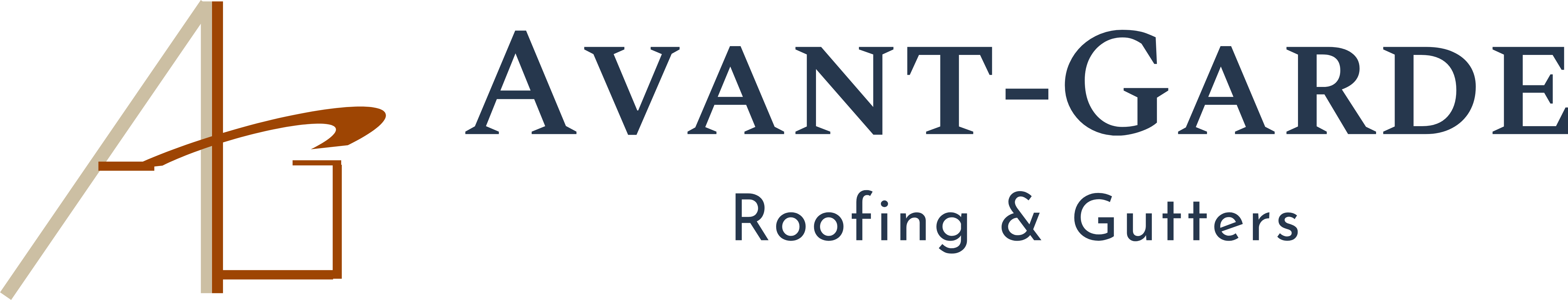 Avant-Garde Roofing & Gutters Logo