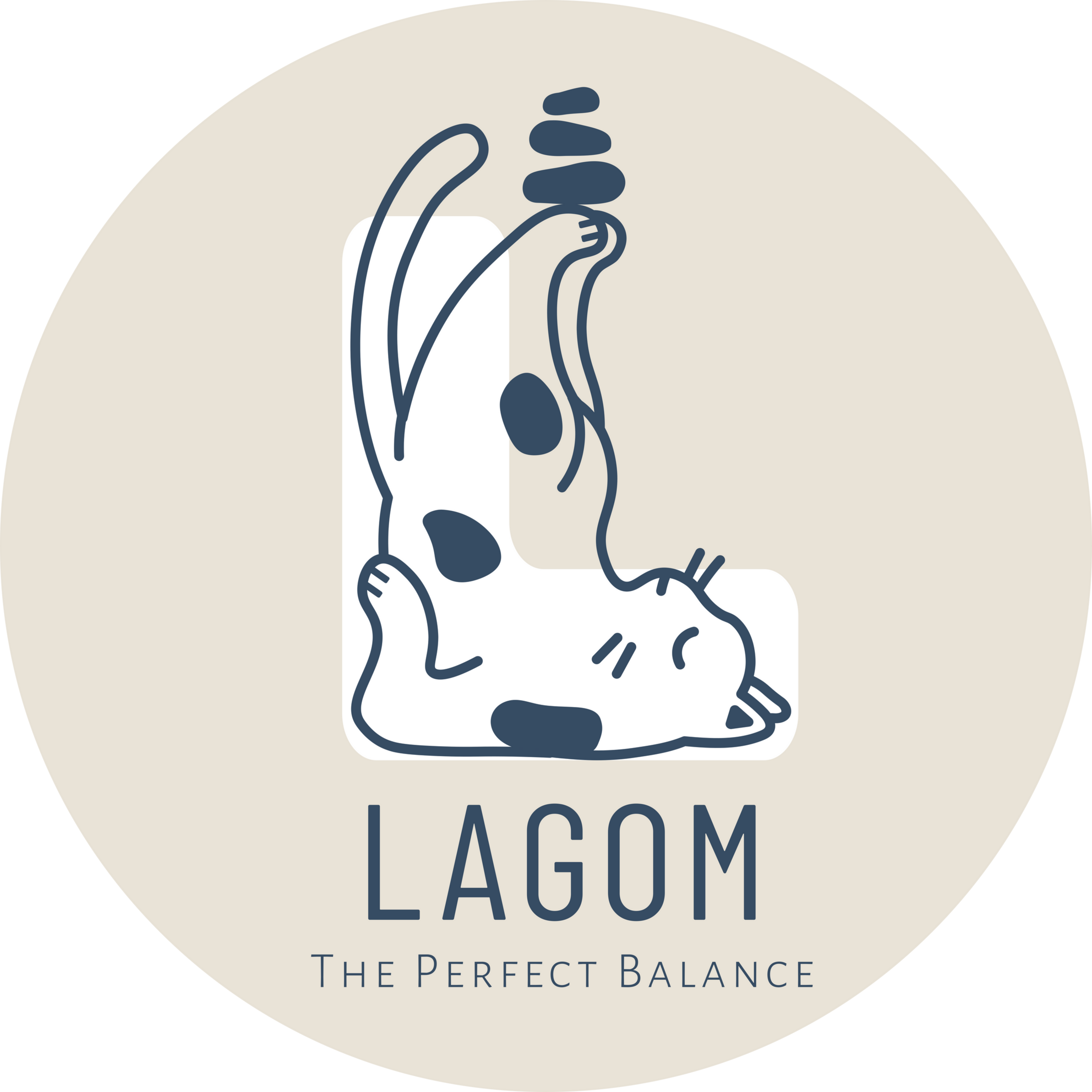 LAGOM The Perfect Balance Logo