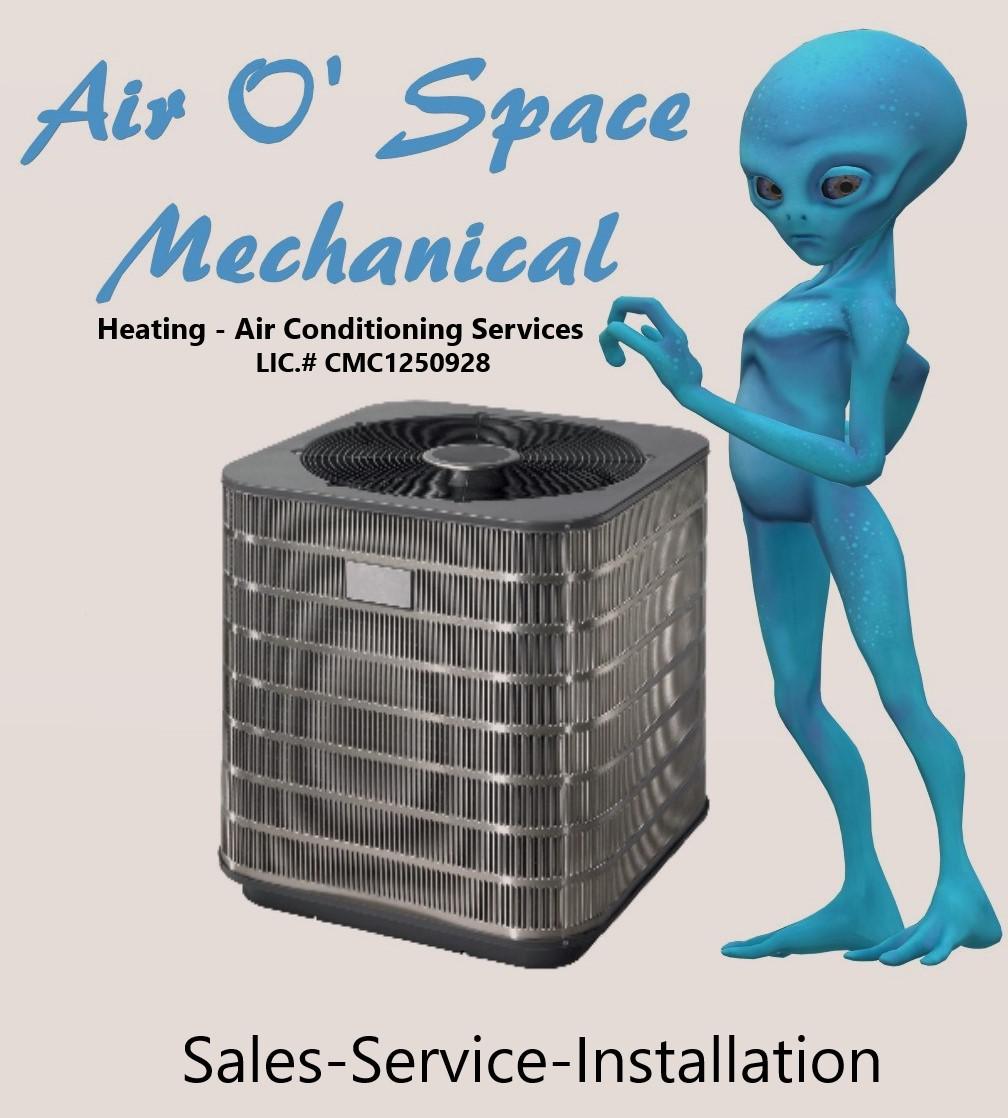 Air O'Space Mechanical Logo