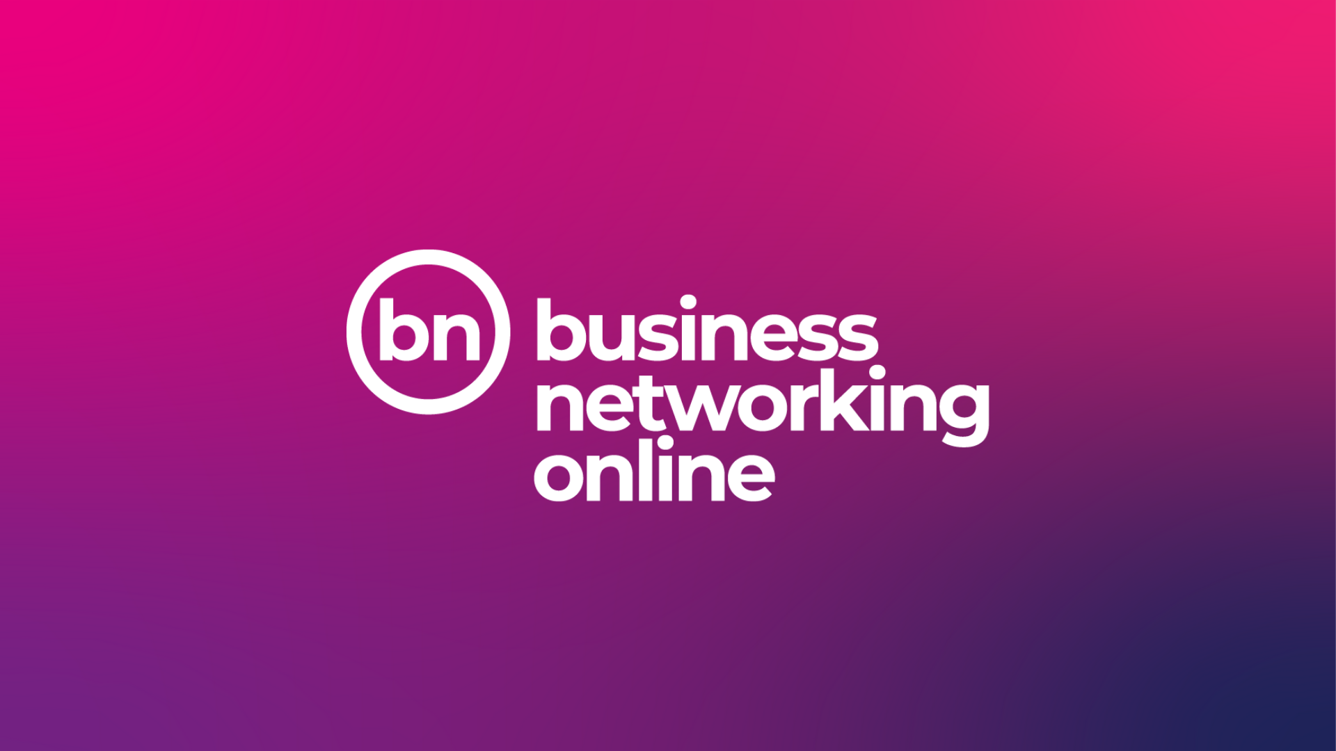Business Networking Online Logo