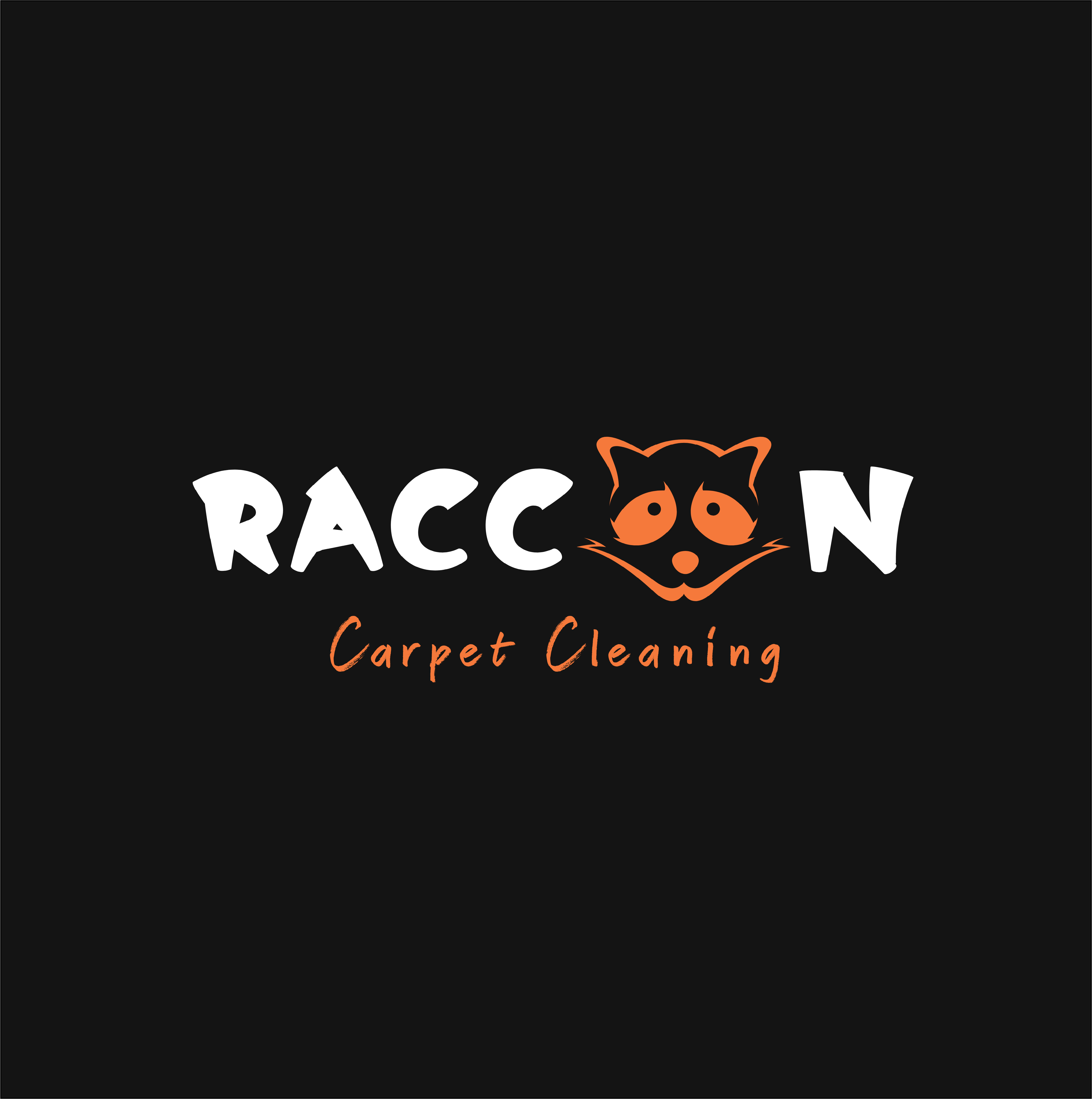 Raccoon Carpet Cleaning Logo