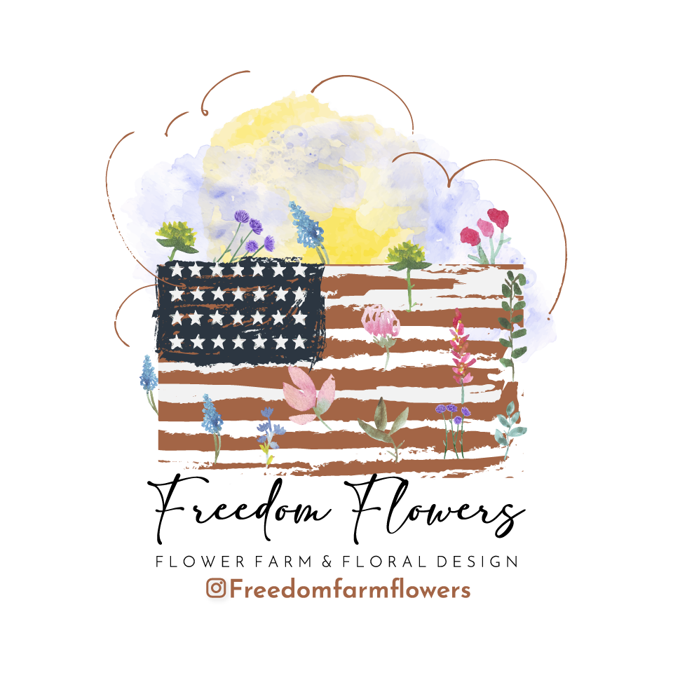 Freedom Flowers Logo