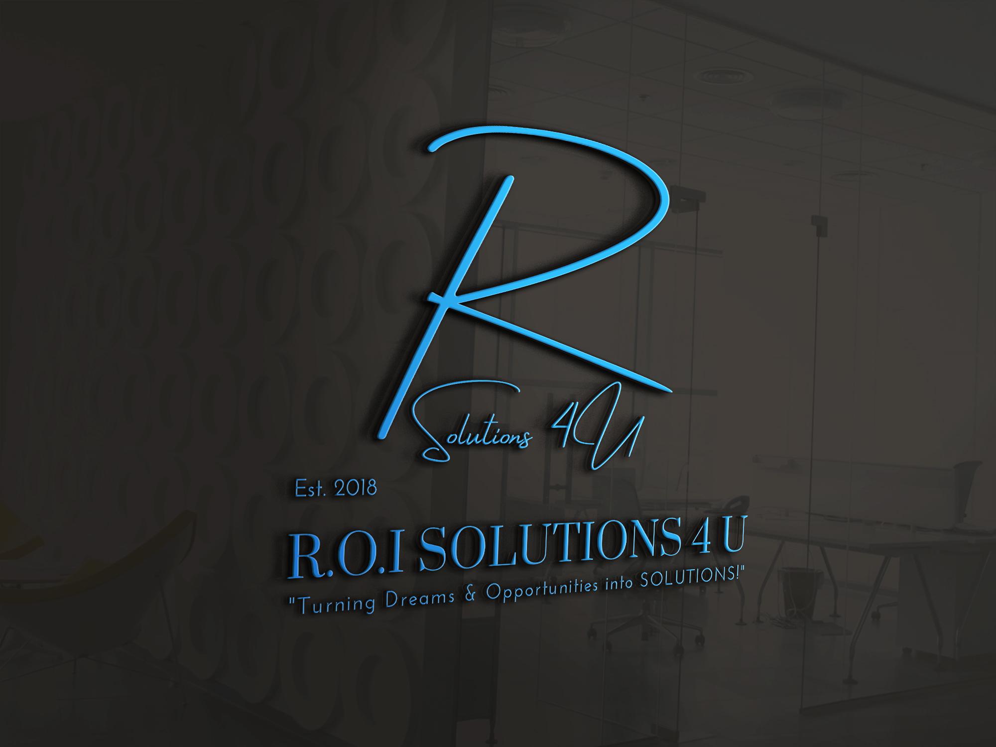 R.O.I. Solutions 4 U LLC Logo