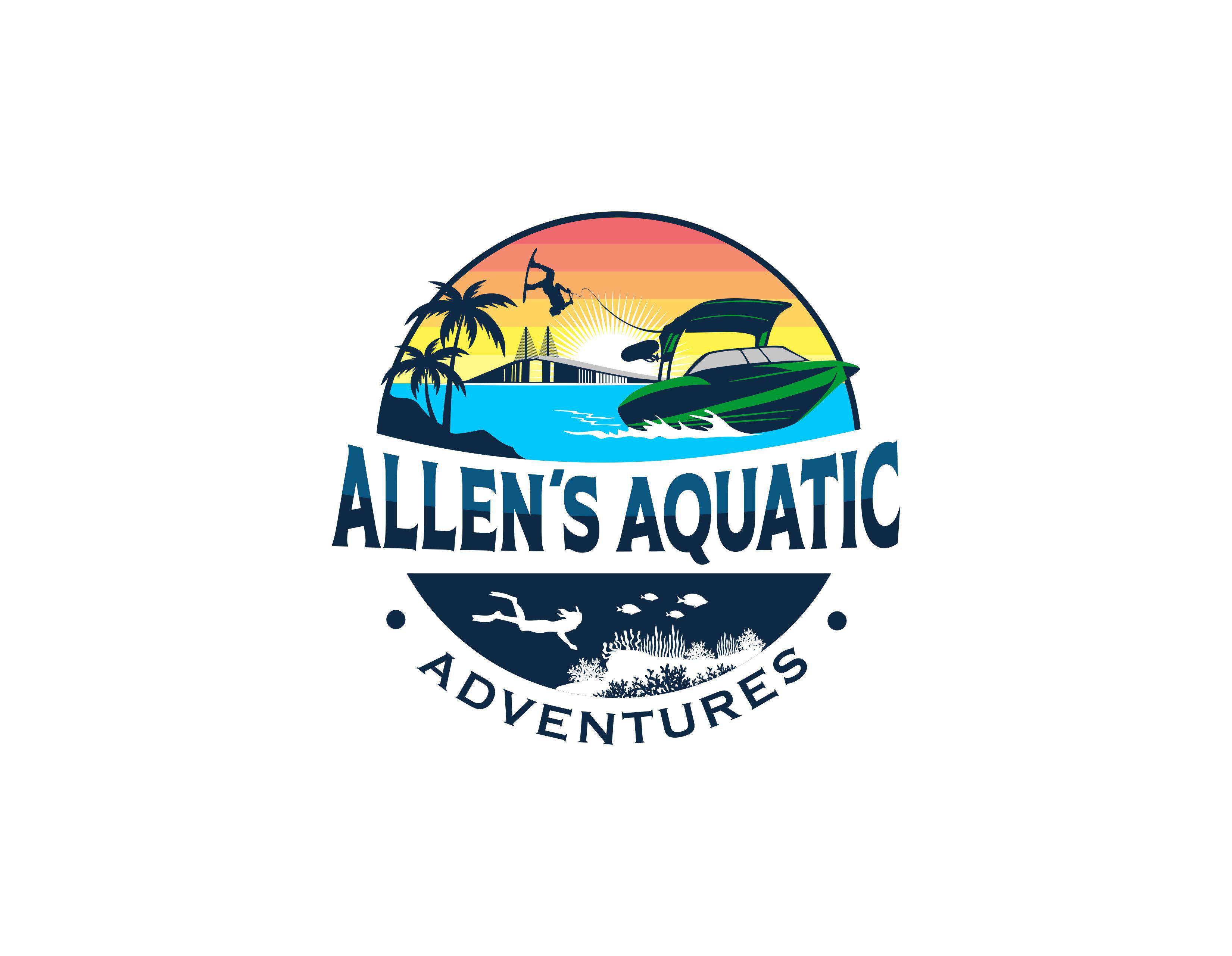 Allens Aquatic Adventures Logo