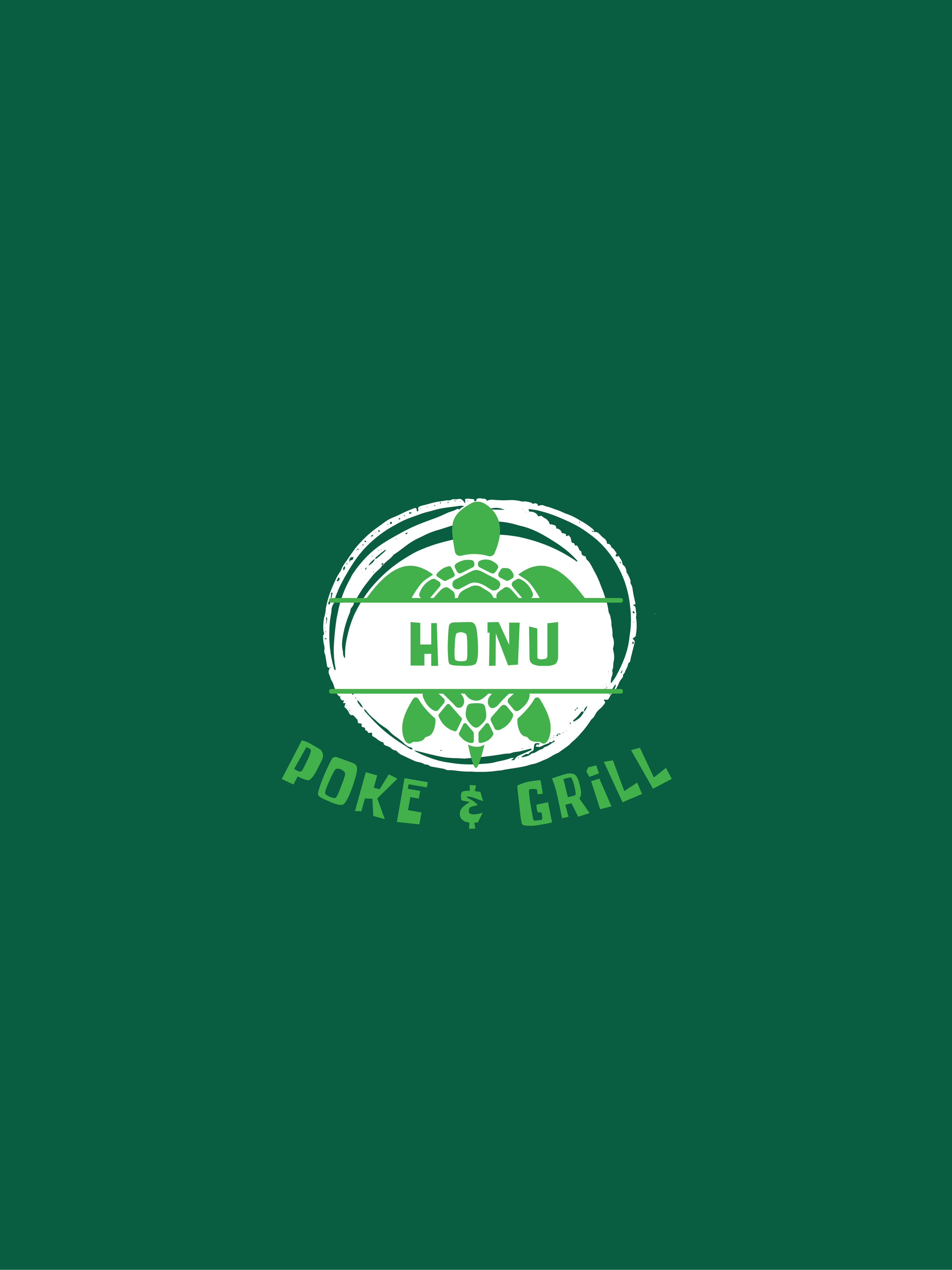 Honu Poke and Grill Logo
