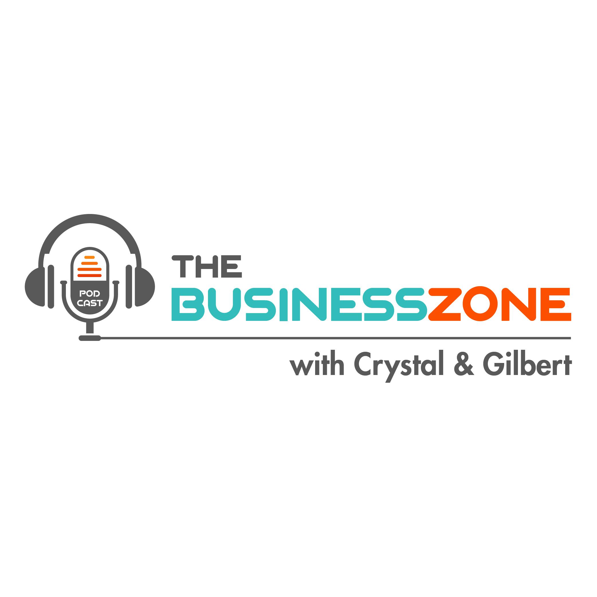 The BusinessZone with Crystal and Gilbert Logo