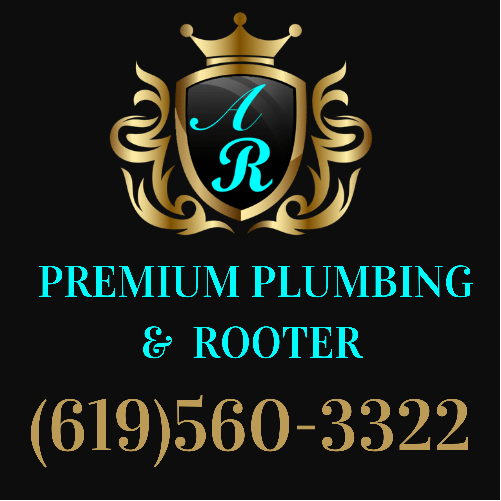 Ar Premium Plumbing Rooter Logo