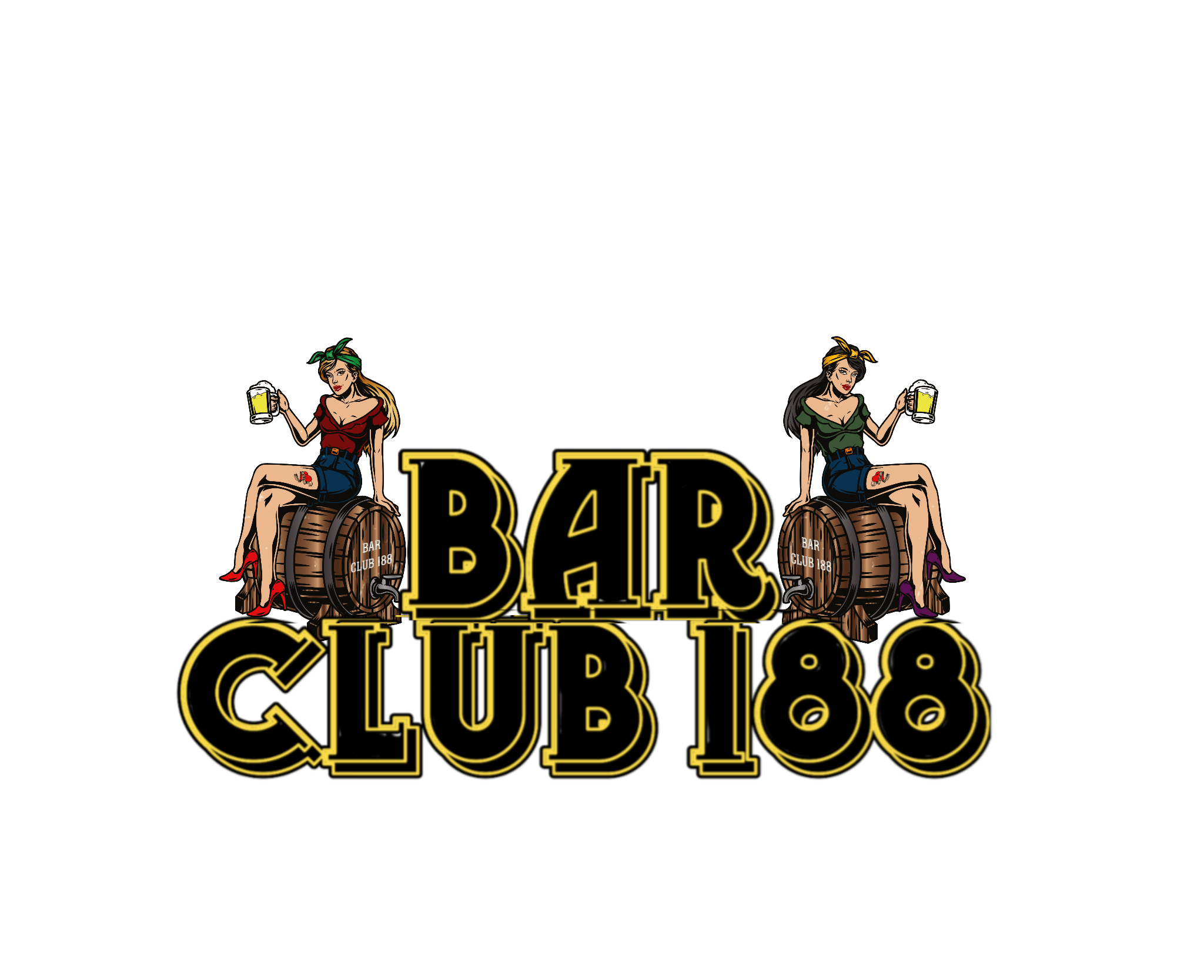 Bar Club 188 Logo