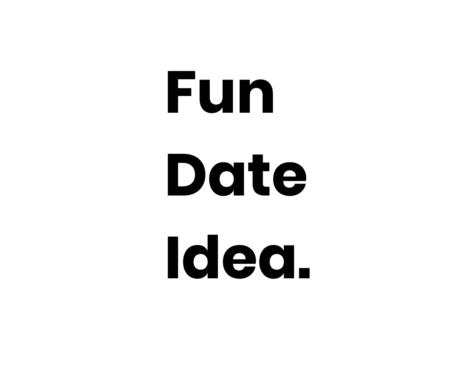 Fun Date Idea Logo