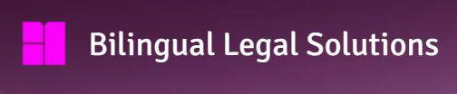 BLS Bilingual Legal Solutions Logo