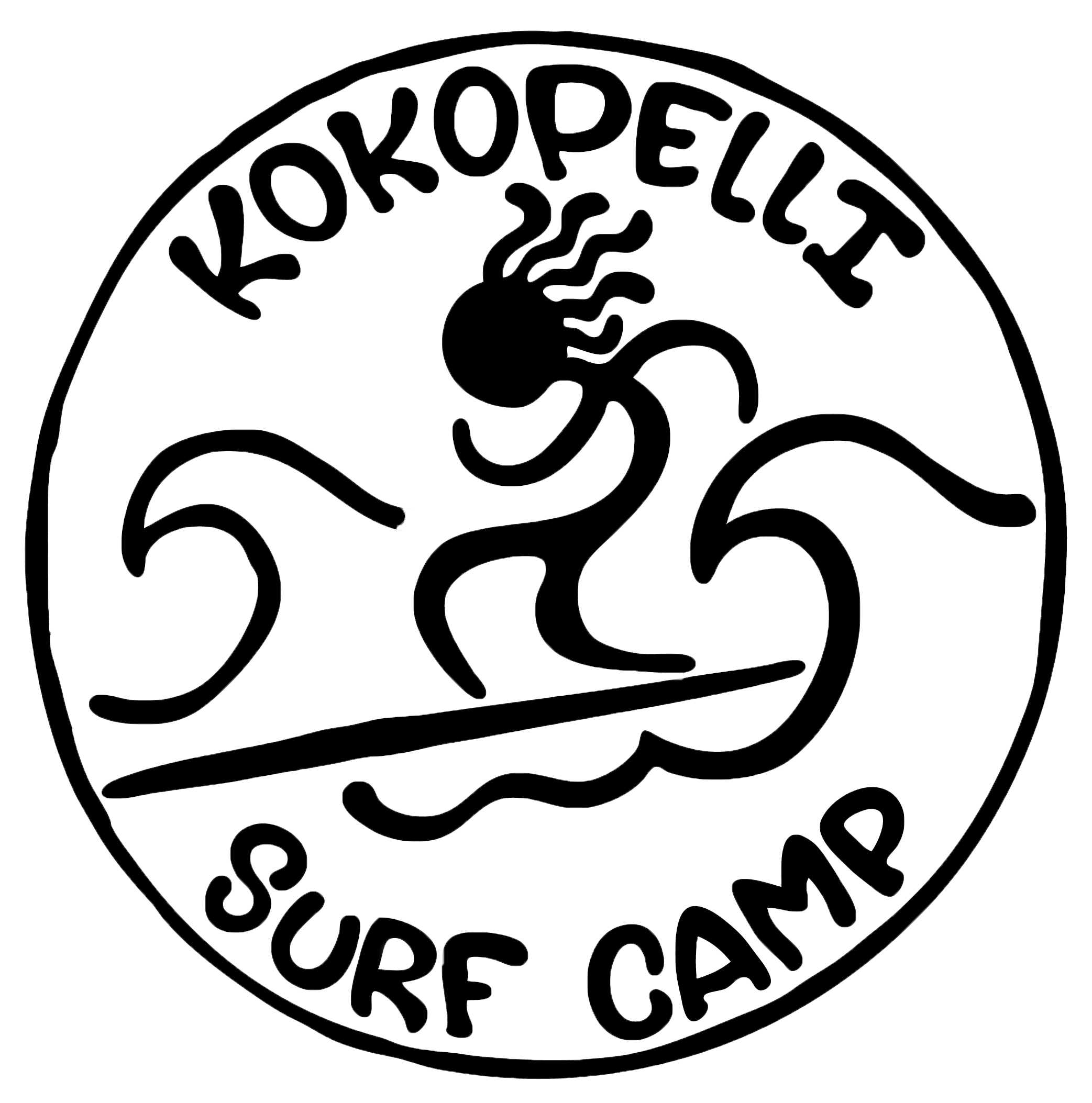 Kokopelli Surf Camp, Paddleboard & Kayak Tours & Rentals Logo