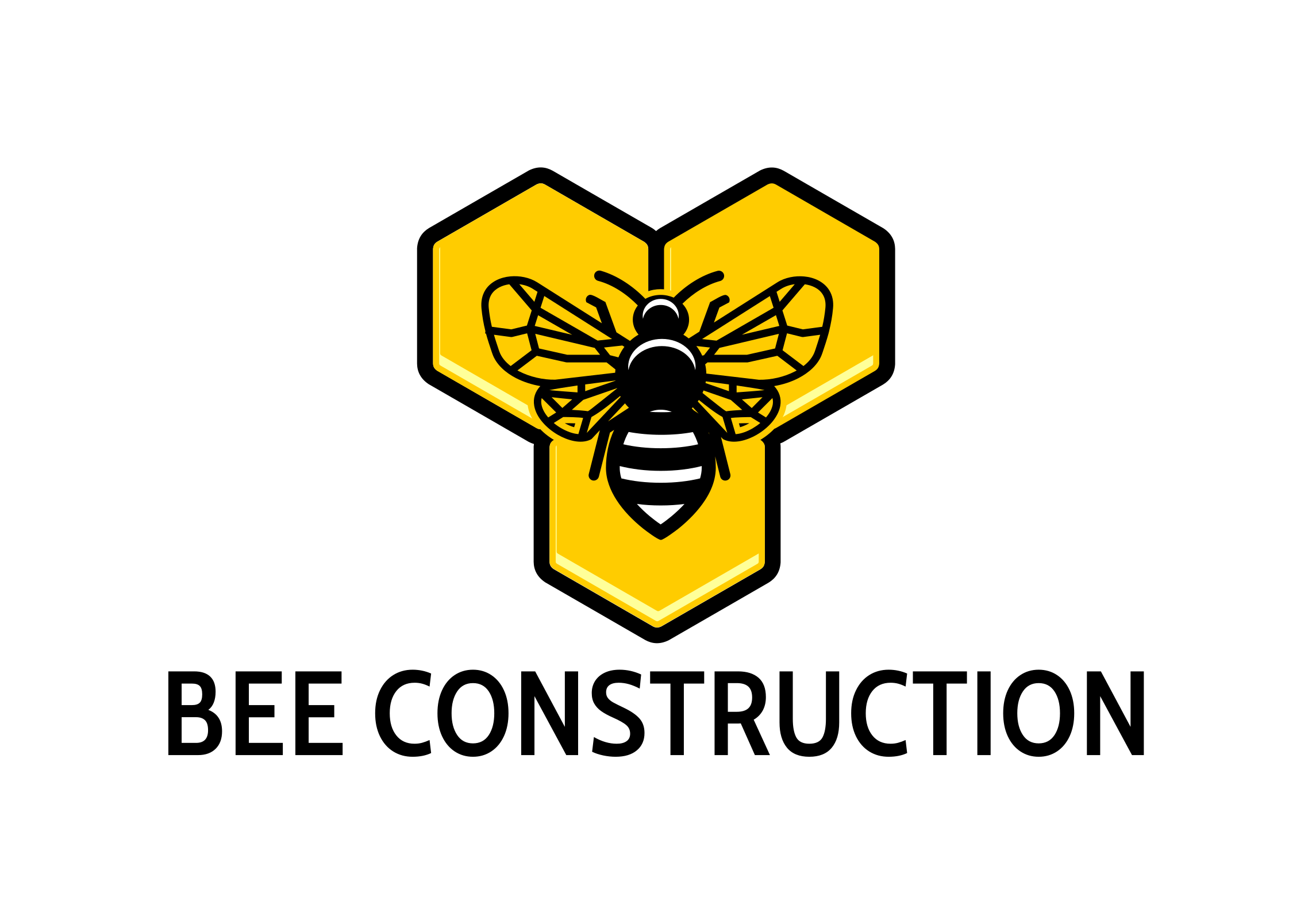 Bee Construction Logo