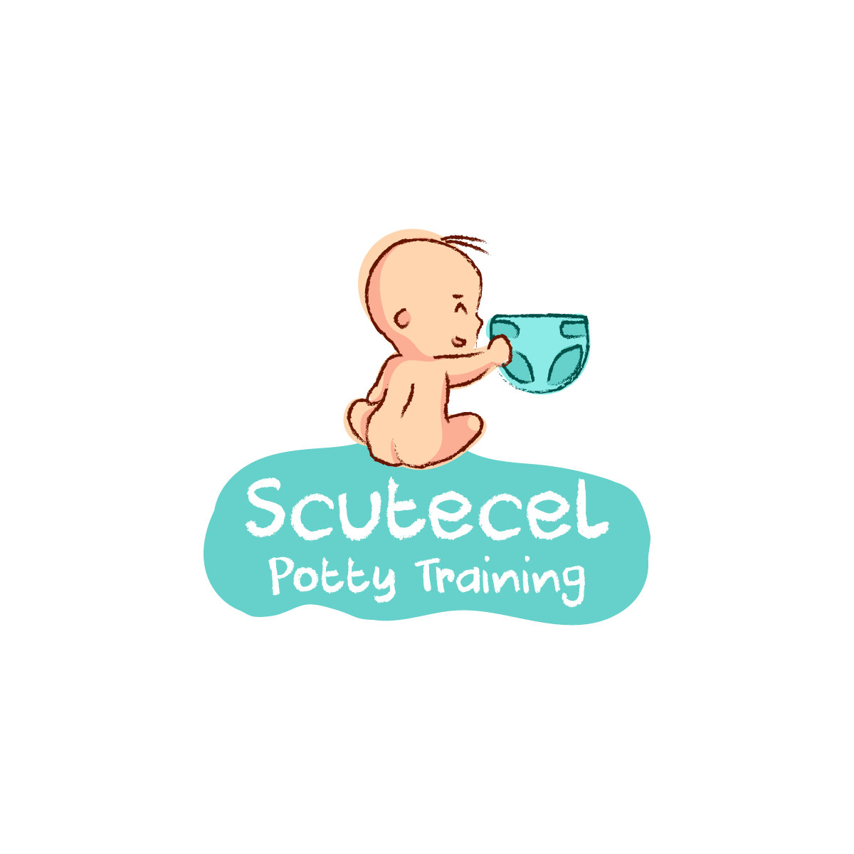 Scutecel Potty Training by Ruxandra Horvath Logo