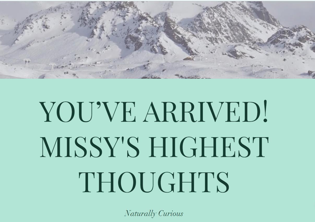Missy's Highest Thoughts Logo