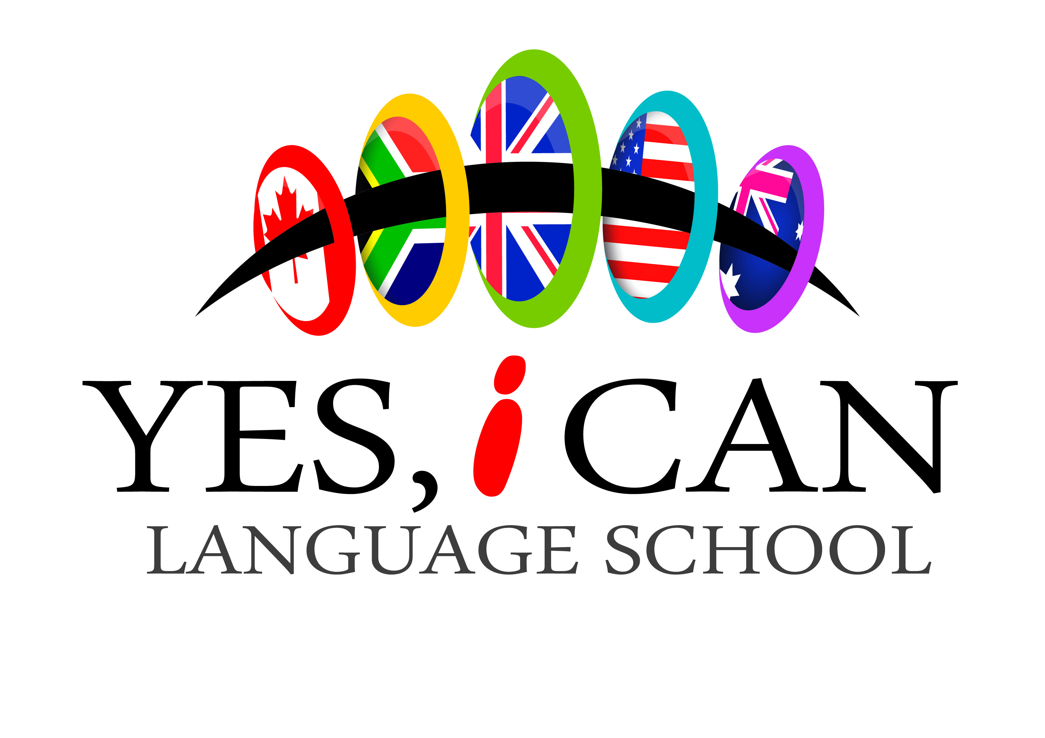 Yes I Can Language School Logo