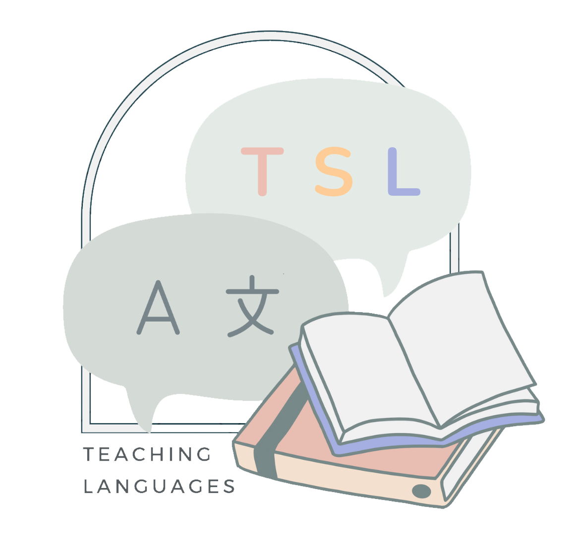 Teaching Second Language Logo