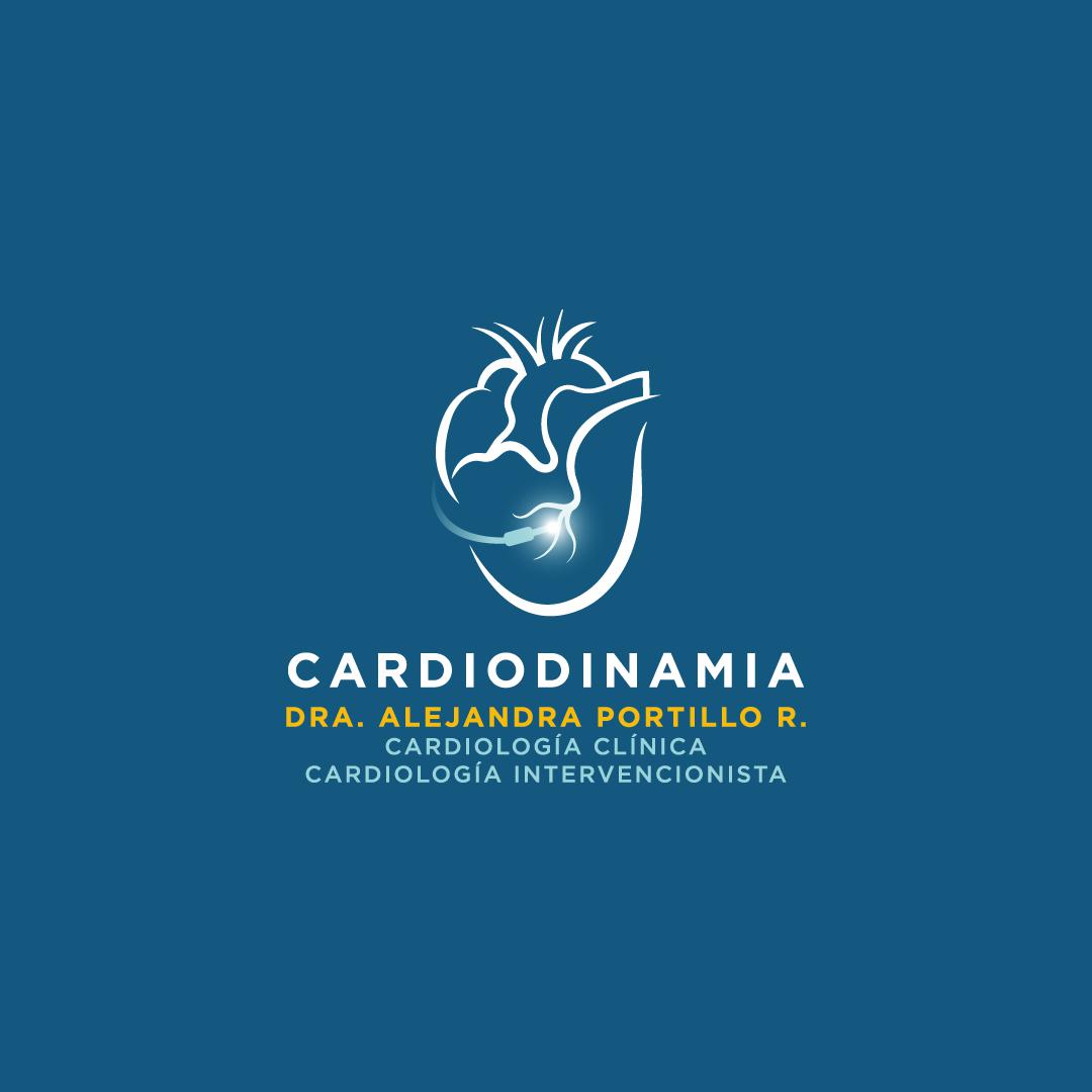 Cardiologa Dra. Alejandra Portilo Romero Logo