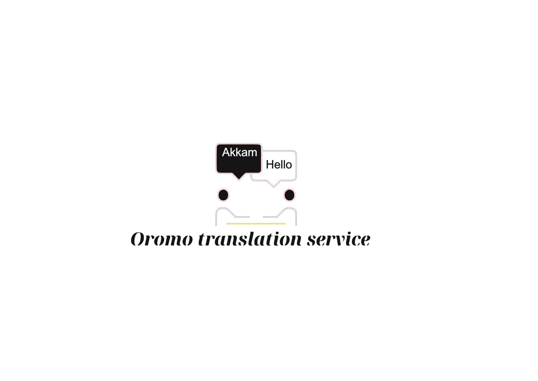 Oromo translation in Australia Logo