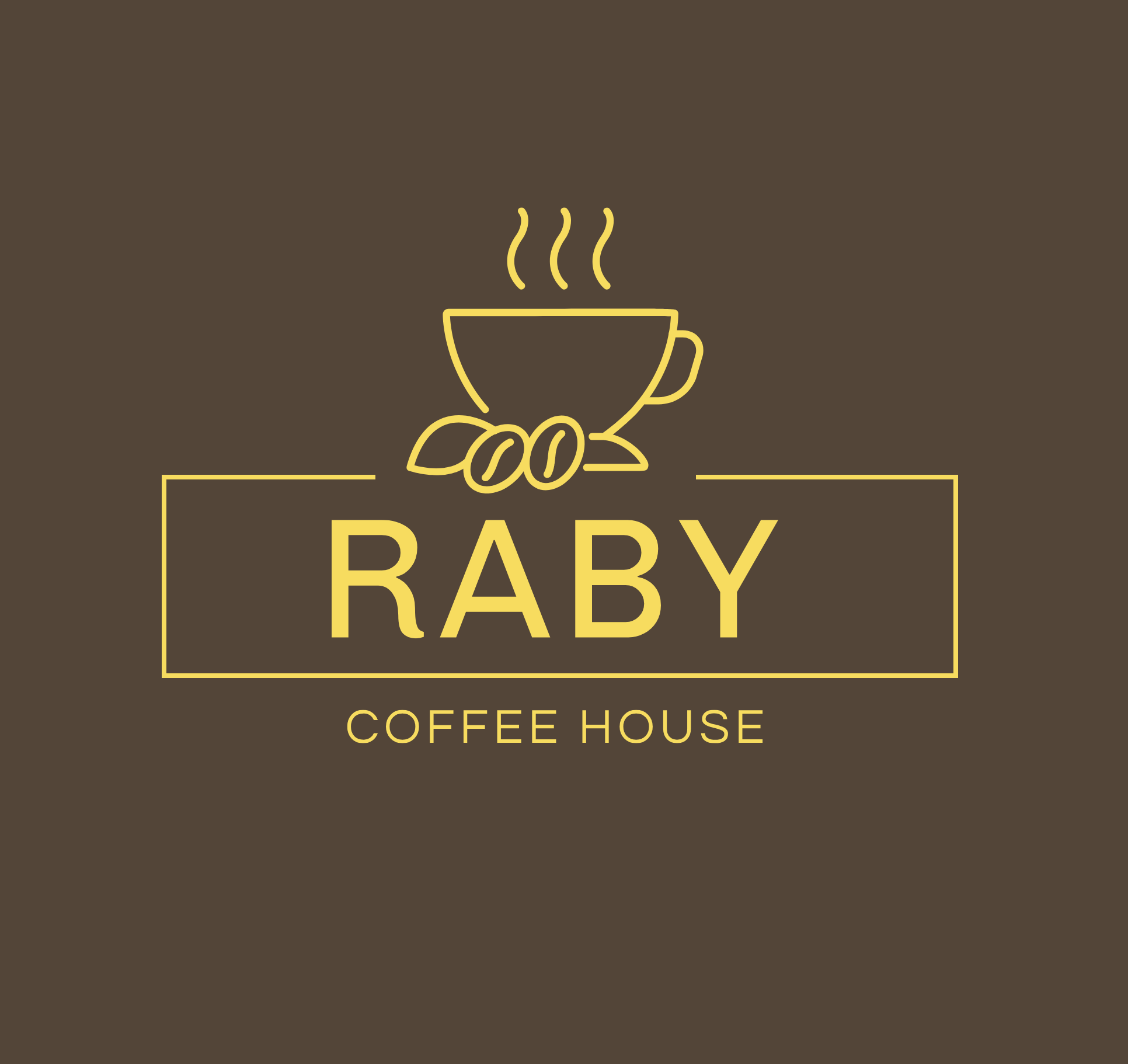 RABY Cafeterias y Heladerias Logo
