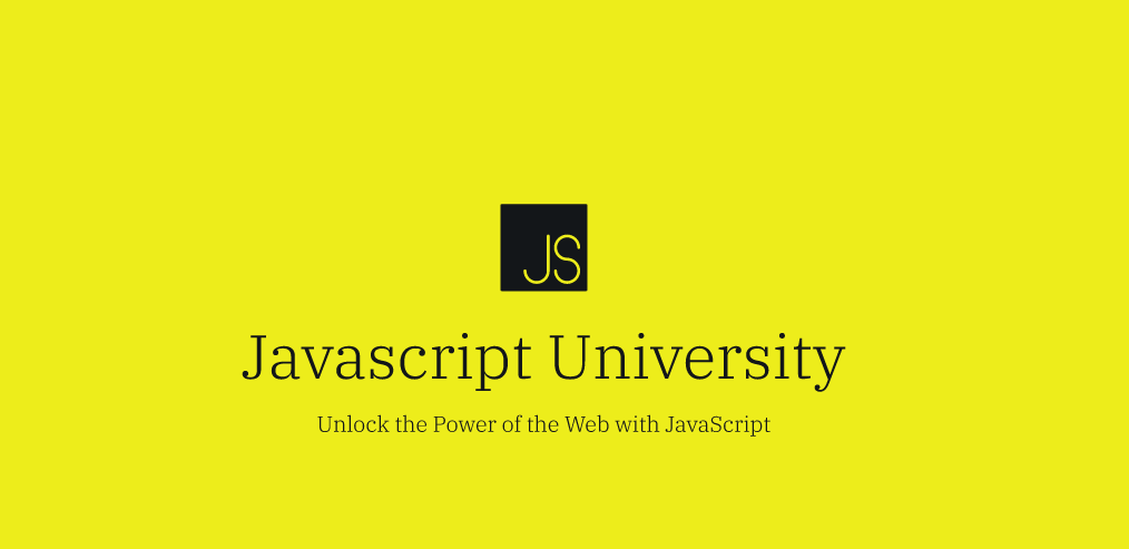 JavaScript University Logo