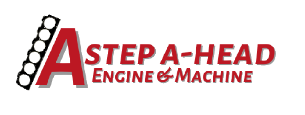 A Step A-Head Engine & Machine Logo