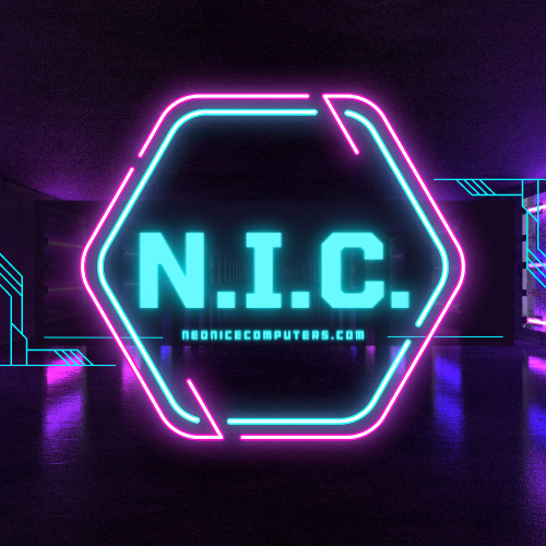 Neon Ice Computers Logo