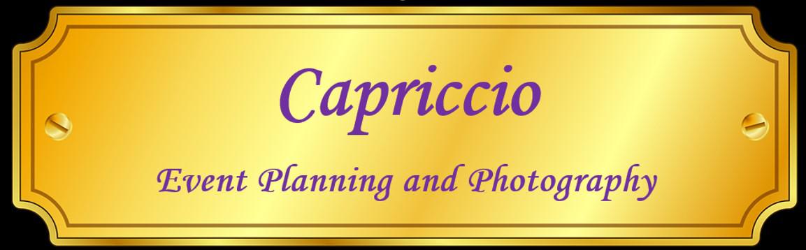 Capriccio Event Planning and Photography Logo