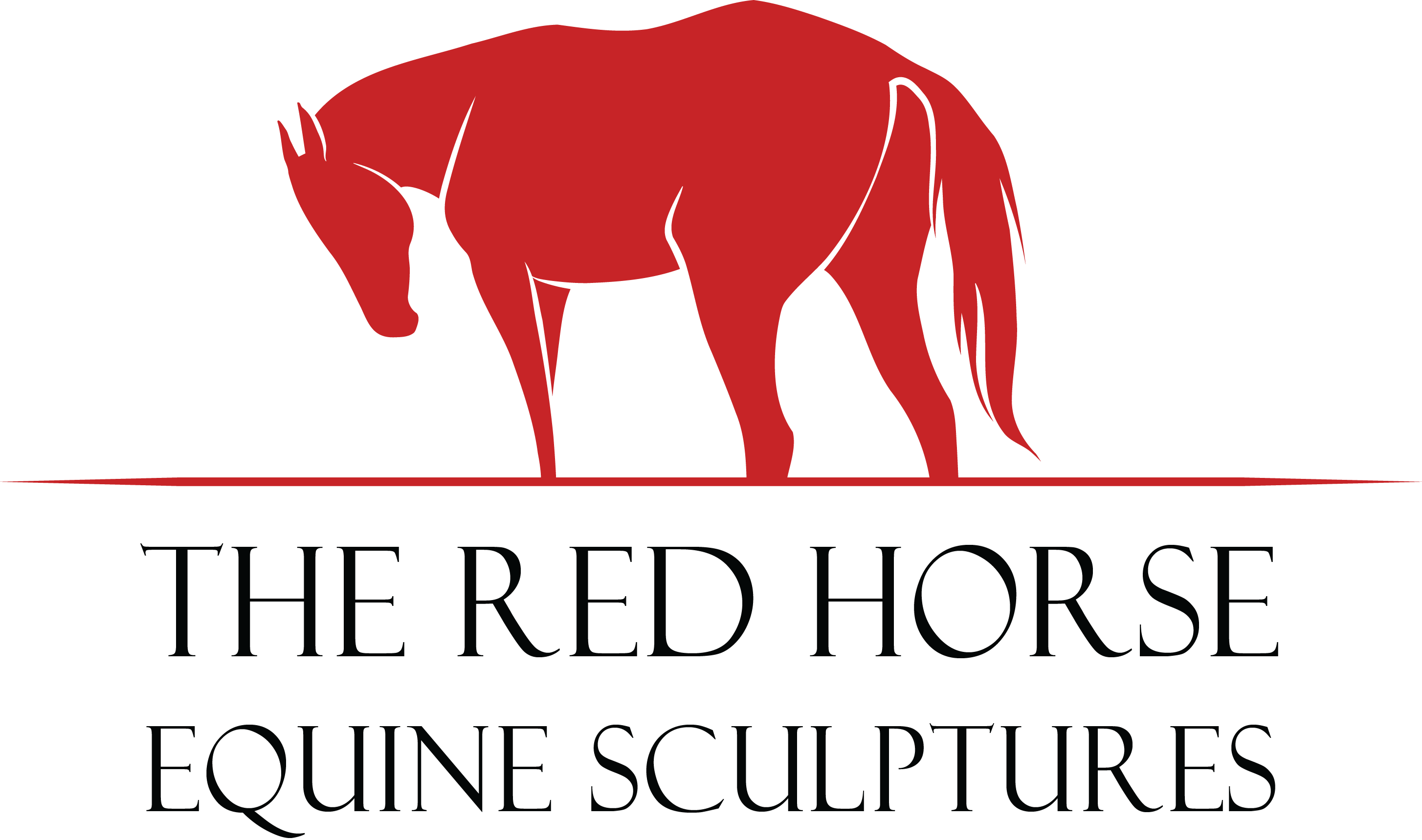 The Red Horse Equine Sculptures Logo