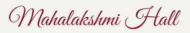 Mahalakshmi Hall Logo